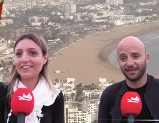انبهرا بجمالها.. مدينة أكادير بعيون تونسية