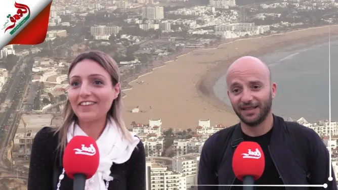انبهرا بجمالها.. مدينة أكادير بعيون تونسية