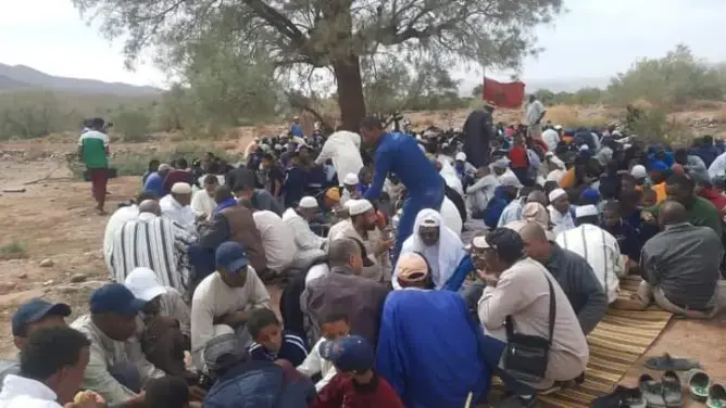 مشروع بئر لشركة منجمية يحول احتفال سكان بزاكورة بذكرى المولد إلى احتجاج