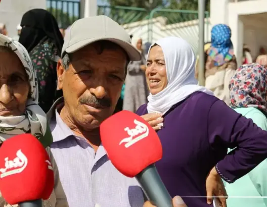 ليلة مرعبة عاشتها مدينة الرماني بسبب السيول الجارفة