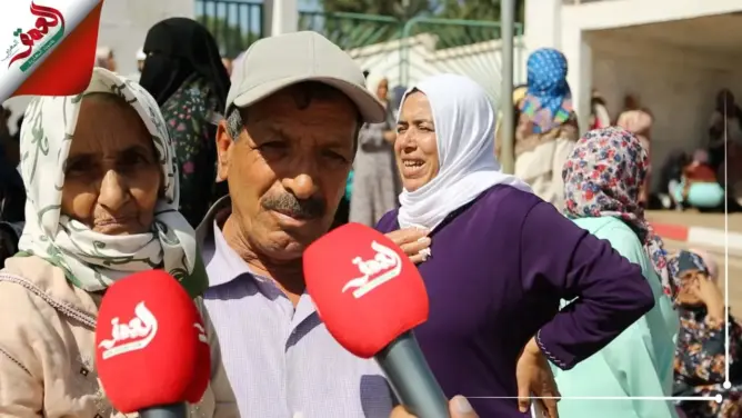 ليلة مرعبة عاشتها مدينة الرماني بسبب السيول الجارفة