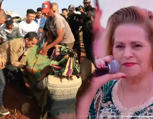 تشييع جثمان خديجة البيضاوية إلى مثواه الأخير بالدار البيضاء (فيديو)