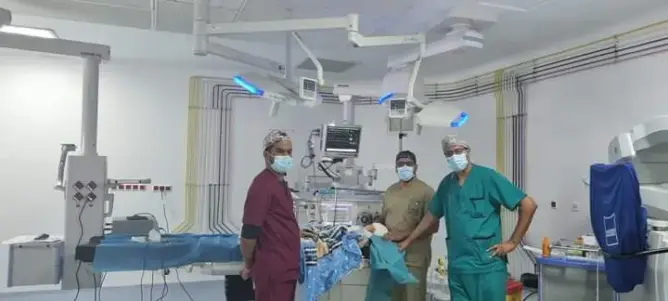 عمره 9 أشهر فقط.. نجاح عملية جراحية على مستوى الجمجمة لطفل
