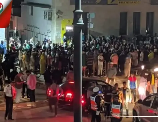 ساكنة أزمور تواصل احتجاجها الليلي بشوارع المدينة