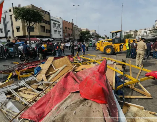 سلطات البيضاء تشن حملة لإنهاء احتلال الملك العمومي