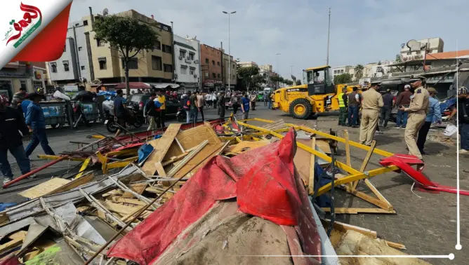 سلطات البيضاء تشن حملة لإنهاء احتلال الملك العمومي
