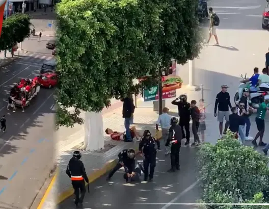أحداث الشغب تضرب من جديد ديربي الوداد والرجاء