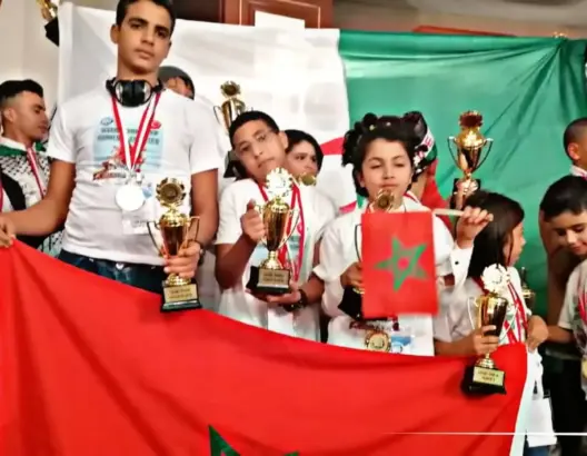 حصيلة مشرفة لأطفال سيدي بنور بمسابقة الحساب الذهني بتركيا
