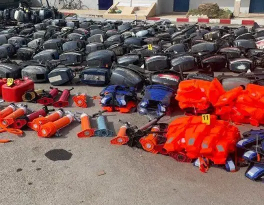 بيع معدات الرياضات البحرية لمنظمي الهجرة السرية يقود إلى توقيف شخص بالفنيدق