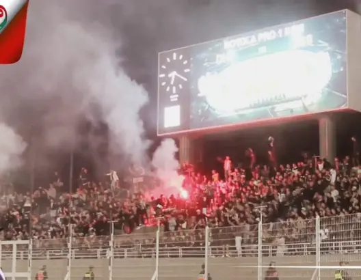 إحتفالية جماهير الدفاع الحسني الجديدي