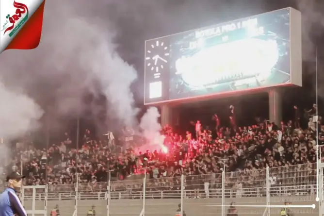 إحتفالية جماهير الدفاع الحسني الجديدي