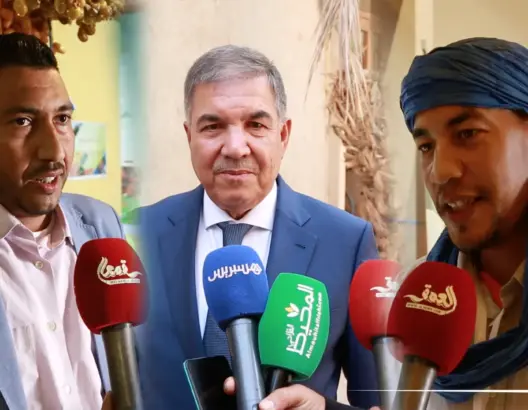 ارتسامات منتجين ومسؤولين حول معرض التمور بأرفود