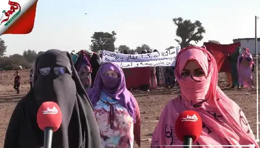 بويكرى.. “التهميش” يخرج نساء “أيت وكمار” للاحتجاج (فيديو)