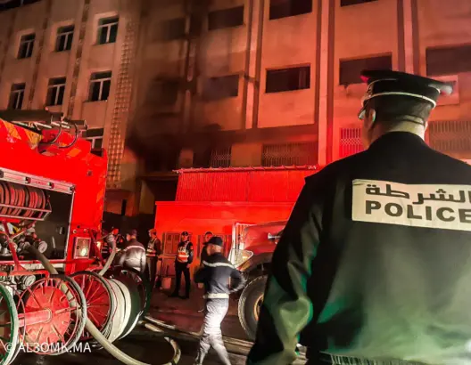 وفاة محام بهيئة طنجة إثر حريق مهول داخل شقته