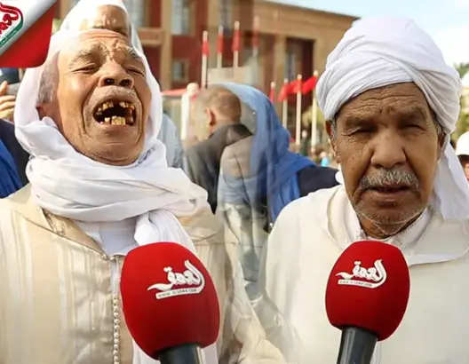 قبائل امحاميد الغزلان تحتج بالرباط