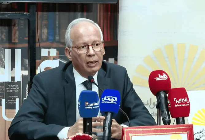محمد بشير الراشدي رئيس الهيئة الوطنية للنزاهة والوقاية من الرشوة ومحاربتها