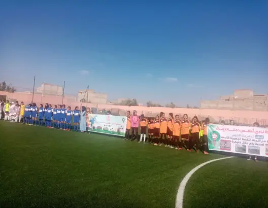 اللجنة التقنية لعصبة جهة بني ملال تؤطر مهرجانا لكرة القدم بدمنات