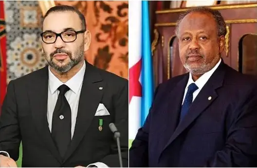 بنسعيد يسلم رسالة خطية من الملك محمد السادس إلى رئيس جيبوتي