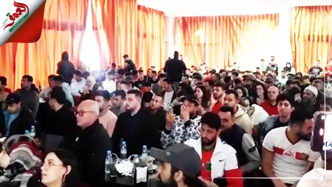 أهازيج وأجواء حماسية.. هكذا تابع التطوانيون مباراة المغرب وكرواتيا