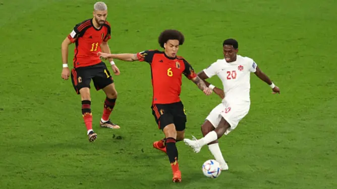 قبل لقاء المغرب.. بلجيكا تهزم كندا بصعوبة وتنفرد بصدارة المجموعة السادسة
