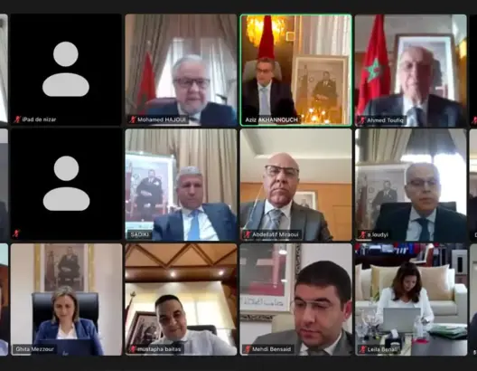 إصابة أخنوش بكورونا تعيد مجلس الحكومة إلى صيغة الانعقاد عن بعد