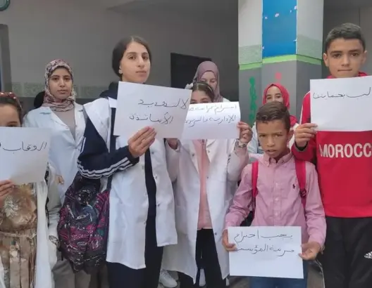 مرصد: اتخاذ التلاميذ رهينة سلوك غير صائب والمسؤولية تتحملها الوزارة والأساتذة