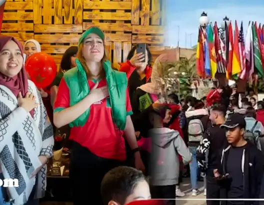 هكذا تفاعلت الجماهير مع مقابلة أسود الأطلس وبلجيكا