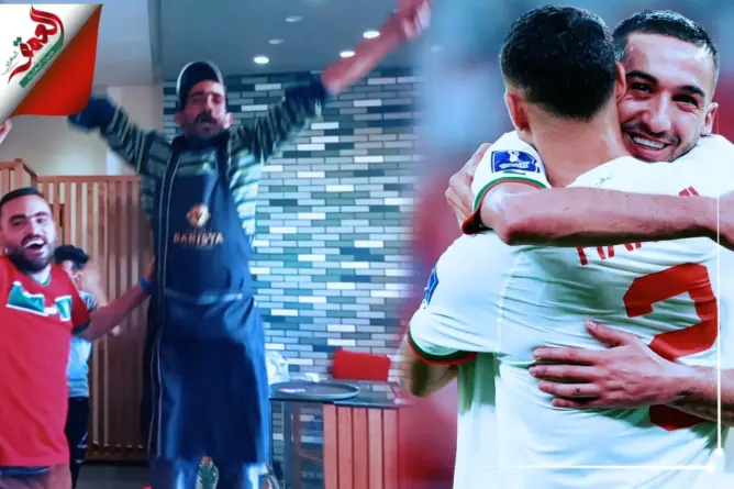 هكذا احتفل “الدكاليون” بفوز المغرب على بلجيكا