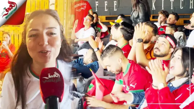 هكذا تفاعلت الجماهير الطنجاوية مع فوز المنتخب
