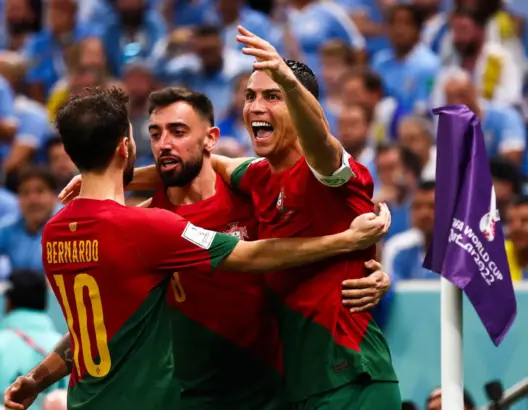 البرتغال تضمن مقعدا في ثمن نهائي المونديال بانتصارها على الأوروغواي