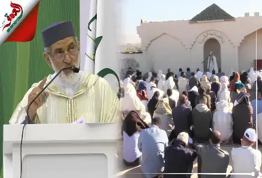 خطبة العلامة محمد جميل مبارك بعد صلاة الاستسقاء بأكادير