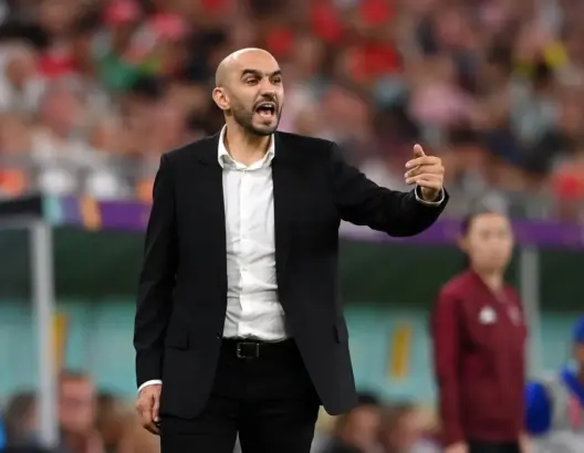 الركراكي يصف فوز المغرب على البرازيل بالحلم