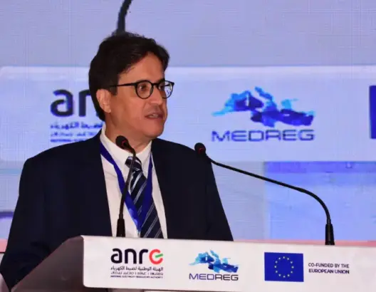 عبد اللطيف برضاش رئيس جمعية هيئات ضبط الطاقة في منطقة البحر الأبيض المتوسط “ميدريڴ”