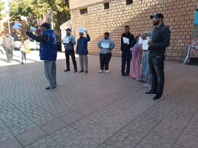 هيئة تعلن دعمها لنضالات أشخاص طردوا من العمل بجماعة أزيلال