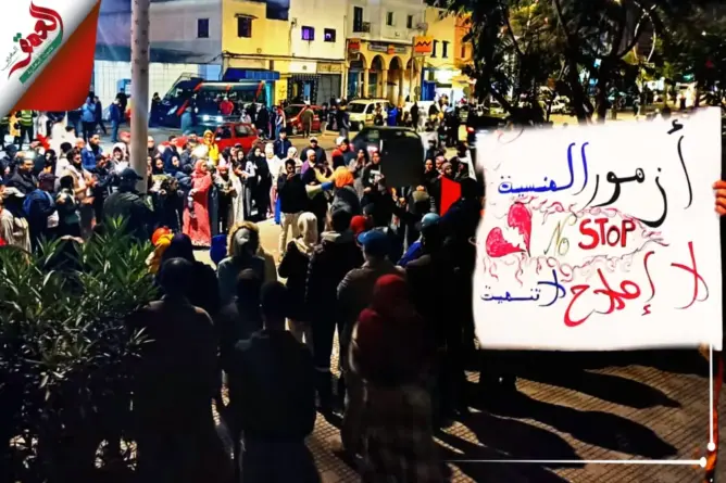 ساكنة أزمور تواصل الاحتجاج للأسبوع العاشر والرئيس يرفض الحوار