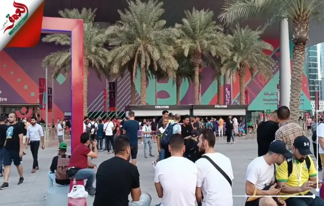 بيع التذاكر بالسوق السوداء يثير غضب الجماهير المغربية بقطر (فيديو)