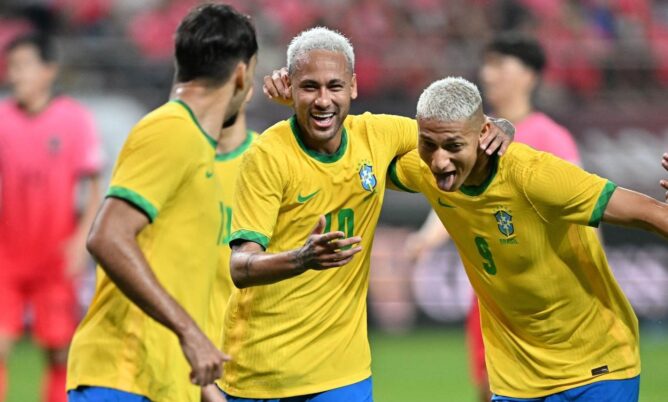 نيمار مع البرازيل