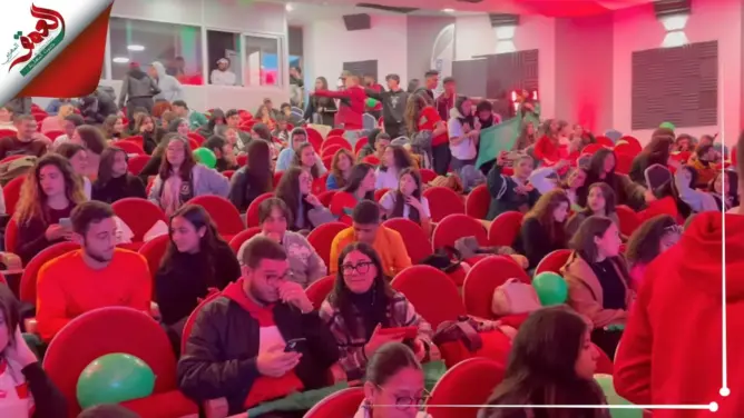 في أجواء حماسية.. طلبة الـ”ENCG” بالبيضاء يتأهبون لمتابعة مواجهة المغرب وإسبانيا(فيديو)