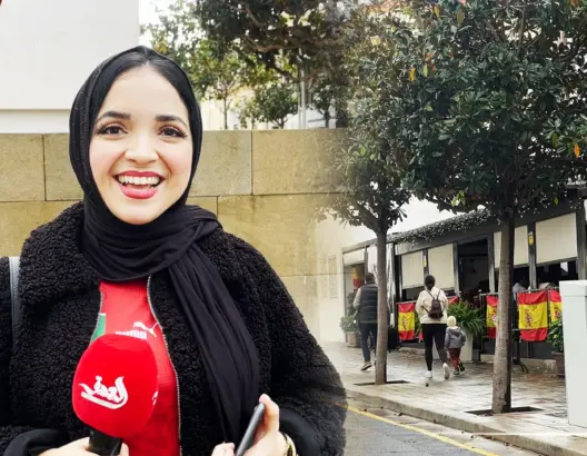 مغربية بسبتة تؤكد ثقتها أسود الأطلس