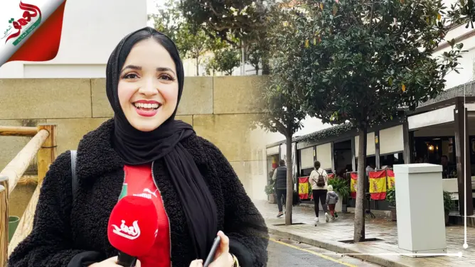 مغربية بسبتة تؤكد ثقتها أسود الأطلس