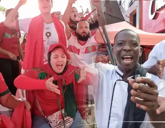 هكذا احتفلت الجالية المغربية بالكوت ديفوار بفوز المغرب على إسبانيا
