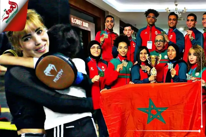 مفخرة دكالة .. زينة تحصل على المرتبة الثانية ببطولة العالم لرياضة “المواي طاي “