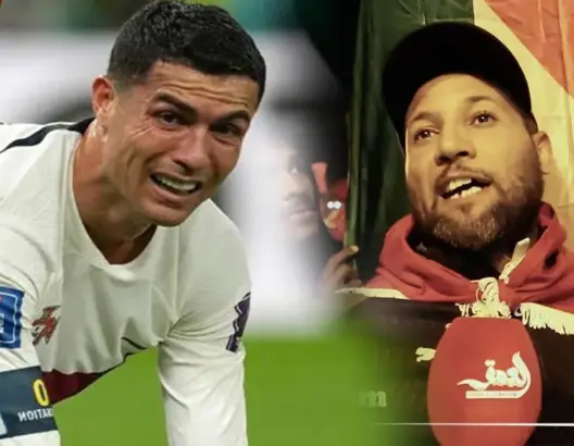 مغربي يرد على رونالدو ..”واخا كنحبوه قدرنا نبكويه لأن الوطنية ديالتنا غالية”