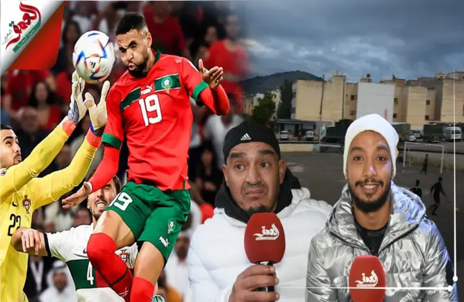 أصدقاء النصيري بحي “بلخياط بندباب” بفاس فخورون بإنجازه مع الأسود (فيديو)