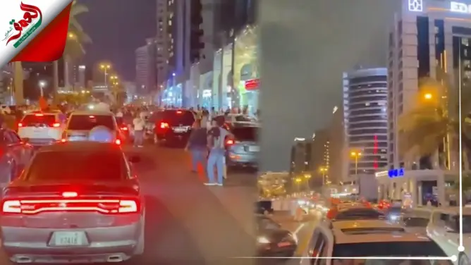 هذه أجواء احتفال المغاربة بتأهل الأسود بقلب العاصمة دبي