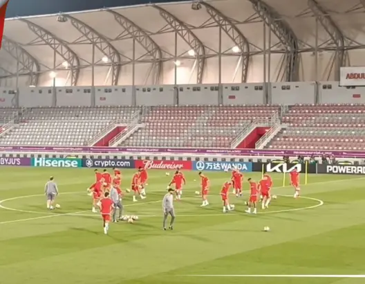 حماس كبير وغياب لاعب أساسي.. كواليس آخر تدريب للأسود قبل لقاء فرنسا