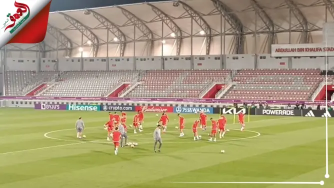 حماس كبير وغياب لاعب أساسي.. كواليس آخر تدريب للأسود قبل لقاء فرنسا