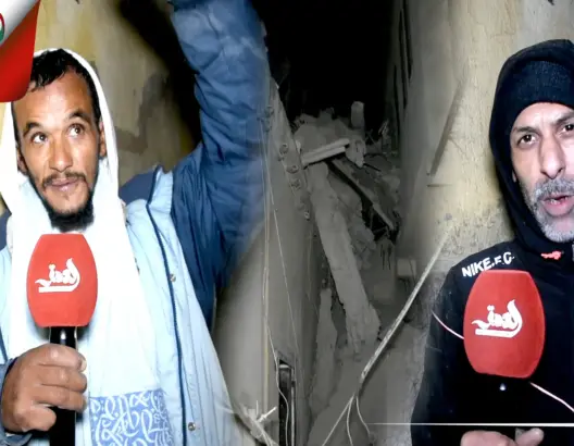 شهود عيان يروون تفاصيل سبب انهيار منزل بفاس (فيديو)