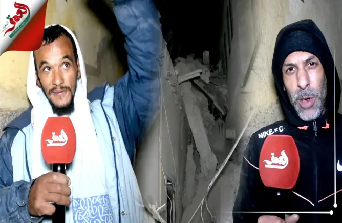شهود عيان يروون تفاصيل سبب انهيار منزل بفاس (فيديو)