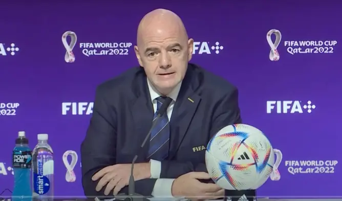 إنفانتينو يصف حكيمي بـ”اللاعب العظيم” ويثني على أداء المنتخب المغربي وقيادة الركراكي